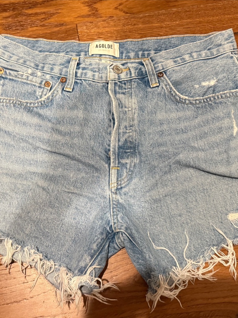 Agolde Parker shorts long